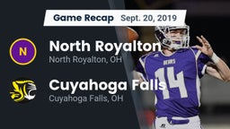 Recap: North Royalton  vs. Cuyahoga Falls  2019