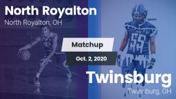 Matchup: North Royalton vs. Twinsburg  2020