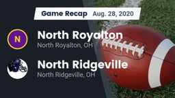 Recap: North Royalton  vs. North Ridgeville  2020