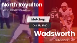 Matchup: North Royalton vs. Wadsworth  2020