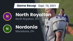 Recap: North Royalton  vs. Nordonia  2021