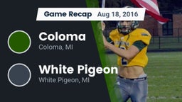 Recap: Coloma  vs. White Pigeon  2016