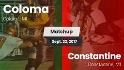 Matchup: Coloma vs. Constantine  2017