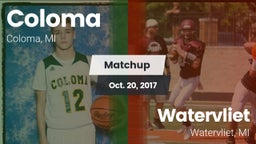 Matchup: Coloma vs. Watervliet  2017