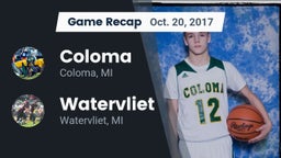 Recap: Coloma  vs. Watervliet  2017