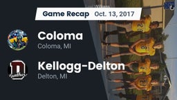 Recap: Coloma  vs. Kellogg-Delton  2017