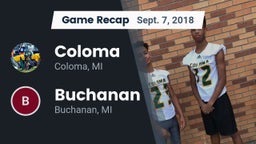 Recap: Coloma  vs. Buchanan  2018