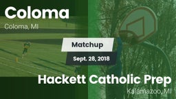 Matchup: Coloma vs. Hackett Catholic Prep 2018