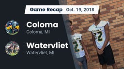 Recap: Coloma  vs. Watervliet  2018