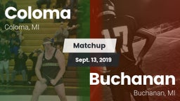 Matchup: Coloma vs. Buchanan  2019