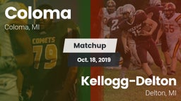 Matchup: Coloma vs. Kellogg-Delton  2019