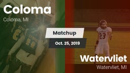 Matchup: Coloma vs. Watervliet  2019