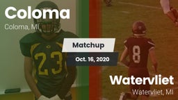 Matchup: Coloma vs. Watervliet  2020