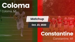 Matchup: Coloma vs. Constantine  2020