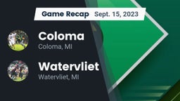 Recap: Coloma  vs. Watervliet  2023
