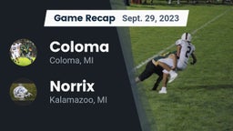 Recap: Coloma  vs. Norrix  2023