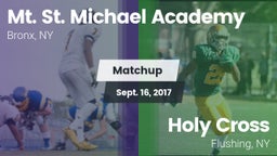 Matchup: Mt. St. Michael Acad vs. Holy Cross  2017