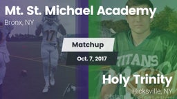 Matchup: Mt. St. Michael Acad vs. Holy Trinity  2017