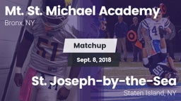 Matchup: Mt. St. Michael Acad vs. St. Joseph-by-the-Sea  2018