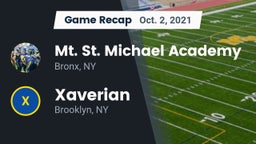 Recap: Mt. St. Michael Academy  vs. Xaverian  2021