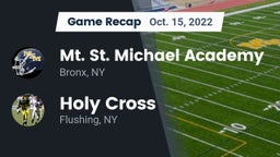 Recap: Mt. St. Michael Academy  vs. Holy Cross  2022