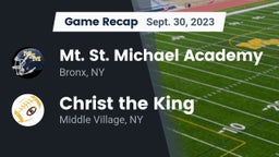 Recap: Mt. St. Michael Academy  vs. Christ the King  2023