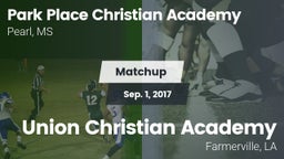 Matchup: Park Place Christian vs. Union Christian Academy 2017