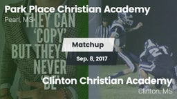 Matchup: Park Place Christian vs. Clinton Christian Academy  2017