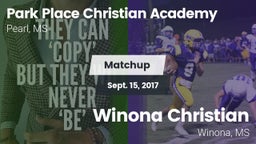 Matchup: Park Place Christian vs. Winona Christian  2017