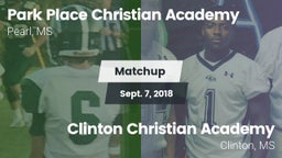 Matchup: Park Place Christian vs. Clinton Christian Academy  2018