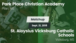 Matchup: Park Place Christian vs. St. Aloysius Vicksburg Catholic Schools 2018