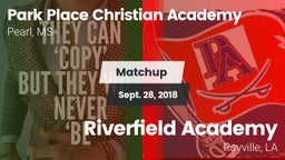 Matchup: Park Place Christian vs. Riverfield Academy  2018