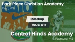 Matchup: Park Place Christian vs. Central Hinds Academy  2018