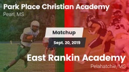 Matchup: Park Place Christian vs. East Rankin Academy  2019