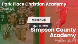 Matchup: Park Place Christian vs. Simpson County Academy 2019