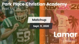 Matchup: Park Place Christian vs. Lamar  2020