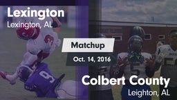 Matchup: Lexington vs. Colbert County  2016