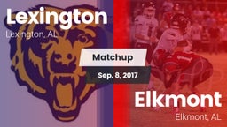 Matchup: Lexington High vs. Elkmont  2017