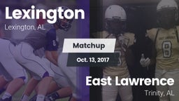 Matchup: Lexington High vs. East Lawrence  2017