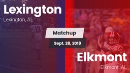 Matchup: Lexington High vs. Elkmont  2018