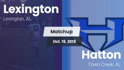 Matchup: Lexington High vs. Hatton  2018