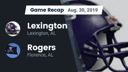 Recap: Lexington  vs. Rogers  2019