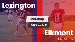 Matchup: Lexington High vs. Elkmont  2019