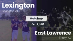 Matchup: Lexington High vs. East Lawrence  2019