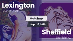 Matchup: Lexington High vs. Sheffield  2020