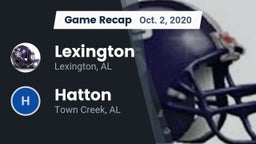 Recap: Lexington  vs. Hatton  2020