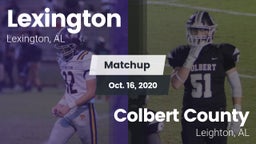 Matchup: Lexington High vs. Colbert County  2020