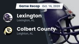 Recap: Lexington  vs. Colbert County  2020