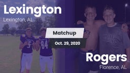 Matchup: Lexington High vs. Rogers  2020