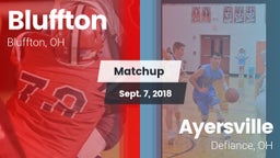 Matchup: Bluffton vs. Ayersville  2018